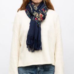 Echarpe gp brodee 70x185cm Femme GERARD PASQUIER