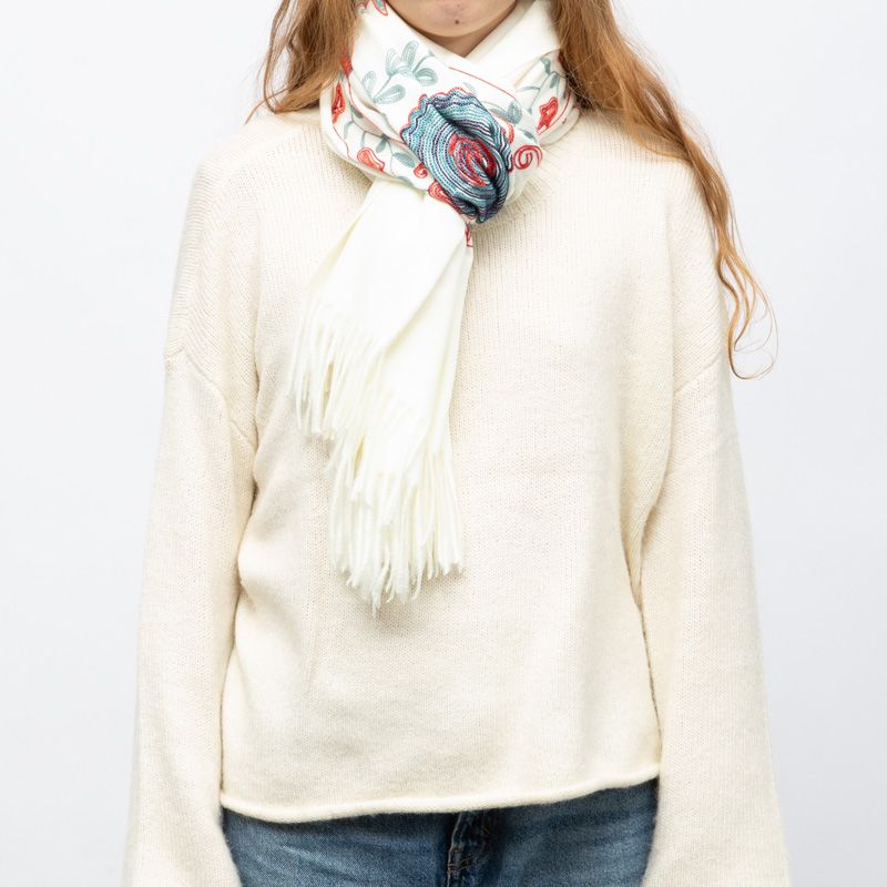 Echarpe gp brodee 70x185cm Femme GERARD PASQUIER