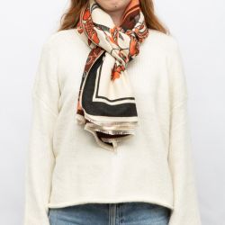 Echarpe imprime gp jaquard 90x180cm Femme GERARD PASQUIER