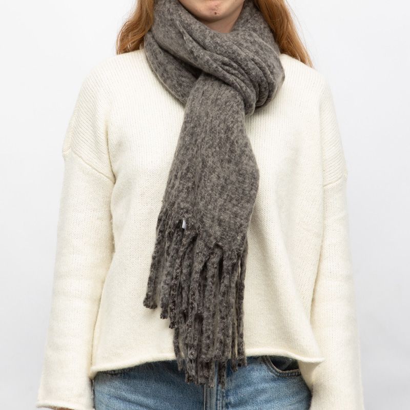 Echarpe gris chine rose 50195cm man-ff-252631 Femme MANOUKIAN