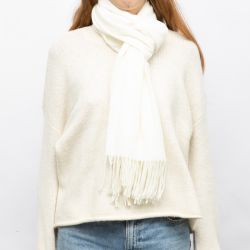 Echarpe beige man-hh-252700 65x180cm Femme MANOUKIAN