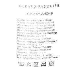 Echarpe gris fonce man-hh-252700 65x180cm Femme MANOUKIAN