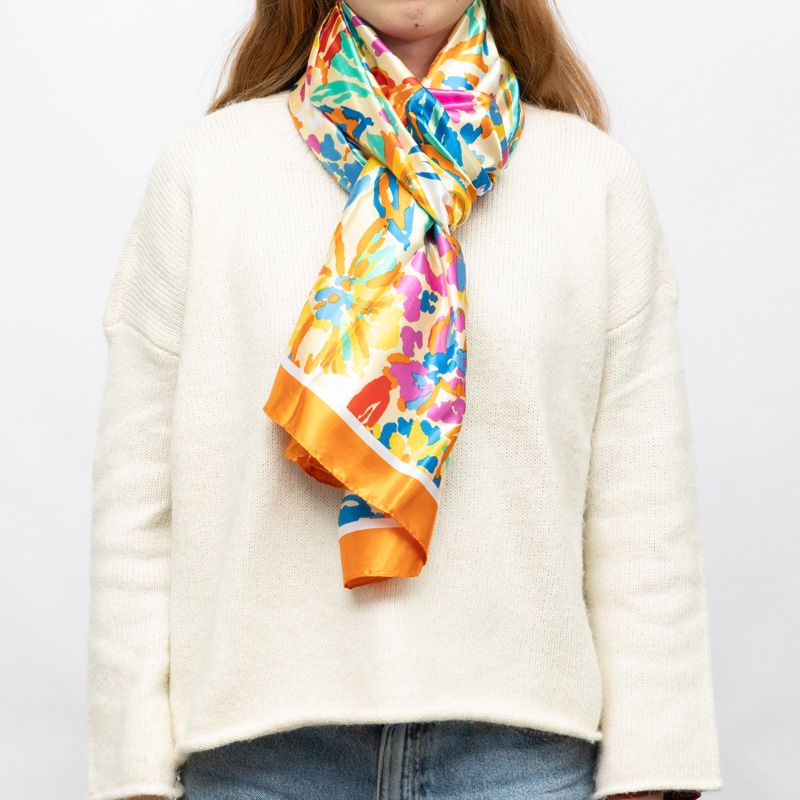 Foulard soie manoukian 90x180cm Femme MANOUKIAN