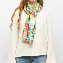 Foulard soie manoukian 90x180cm Femme MANOUKIAN