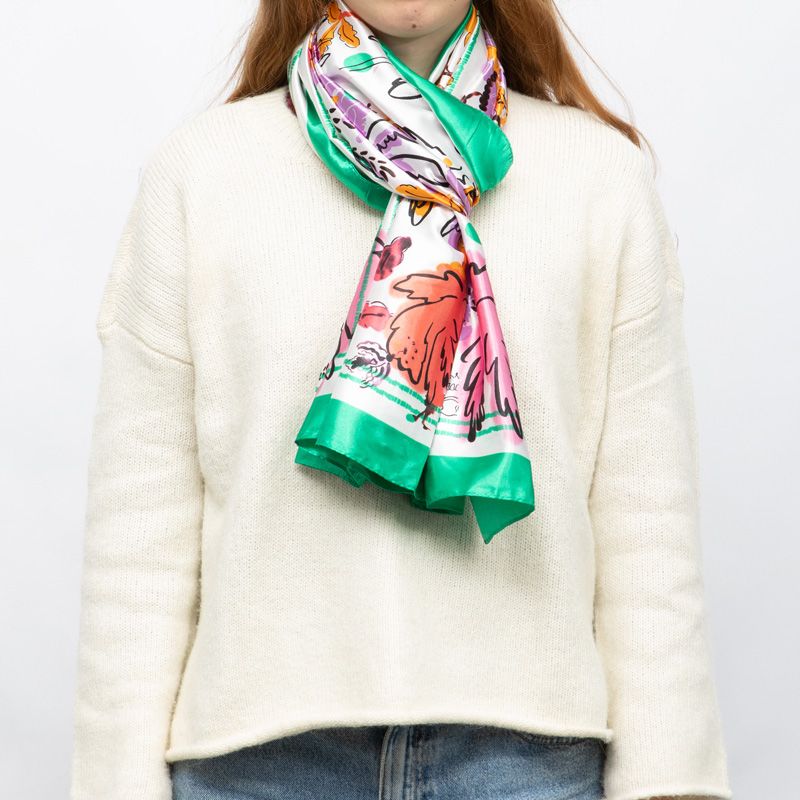 Foulard soie manoukian 90x180cm Femme MANOUKIAN