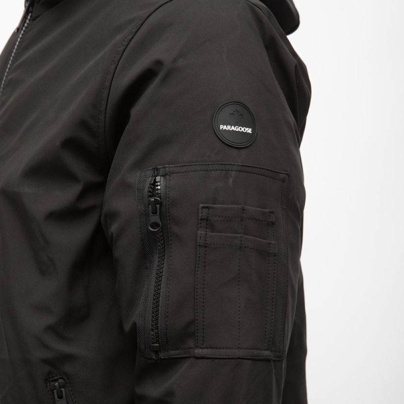 Parka noir marlon Homme PARAGOOSE