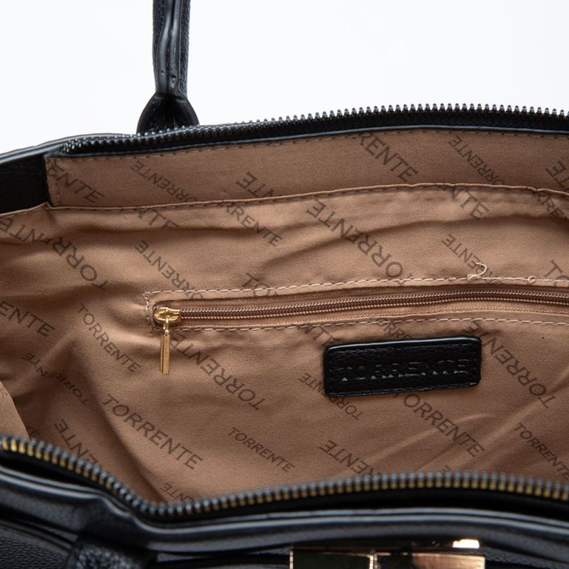 SAC DOUBLE GRAND MODEL NOIR TOH-A25008 35x14x27 CM