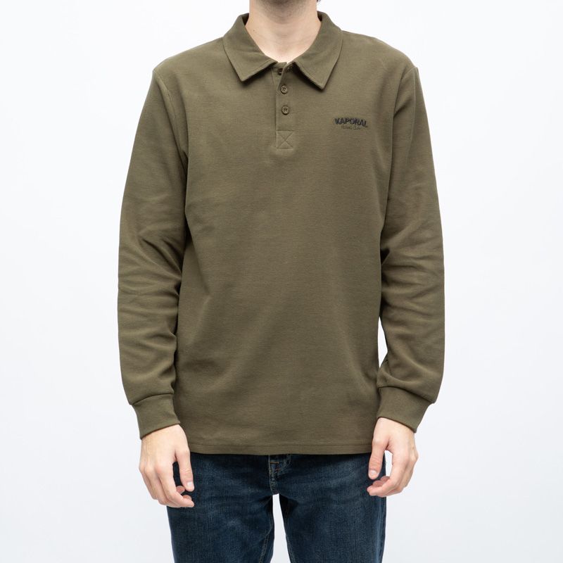 Polo ml broderie cote germinal Homme KAPORAL