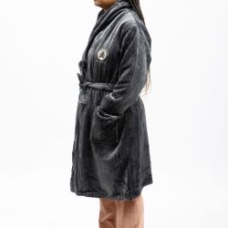 Robe de chambre anthracite lulu-emyx-002 Femme LULU CASTAGNETTE