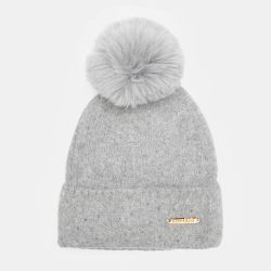 Bonnet angora rose man-jy-224077 Femme MANOUKIAN