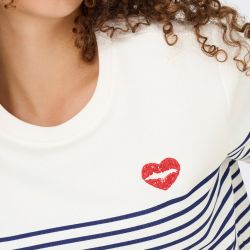 SWEAT ONLBINE CLOUD DANCER STRIPES MERMAID PRIN 15362089 4440