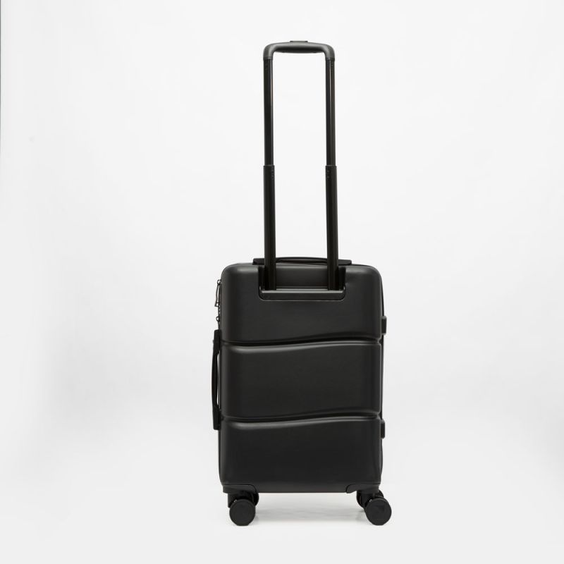 Valise cabine rigide 4 roues compartiments PIERRE CARDIN