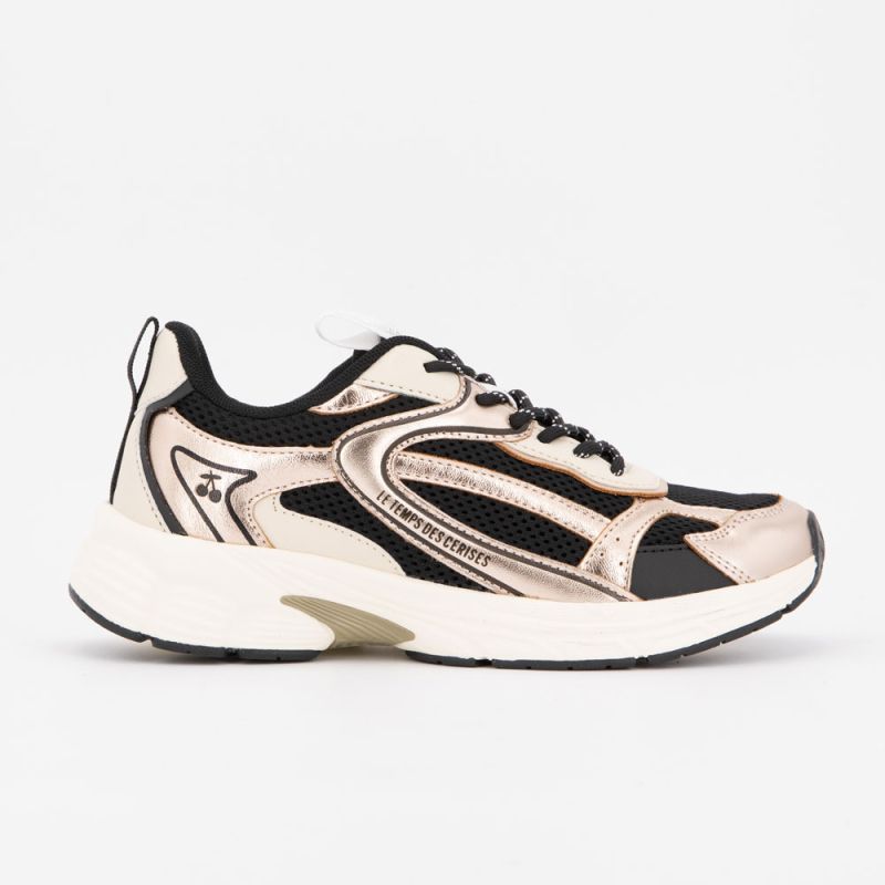 Basket black mia t36/41 Femme LE TEMPS DES CERISES