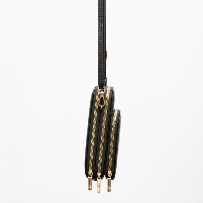 Porte portable noir lulu-a25079 ummu-a25082 Femme LULU CASTAGNETTE