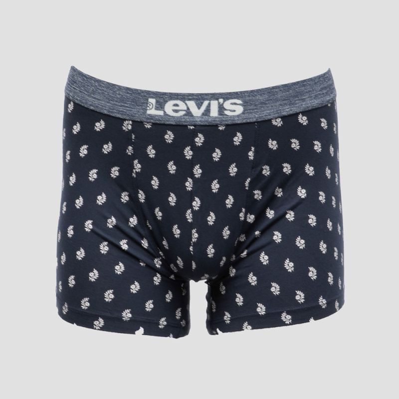 Lot 2 boxers navy combo brief 701235942001801 Homme LEVI'S