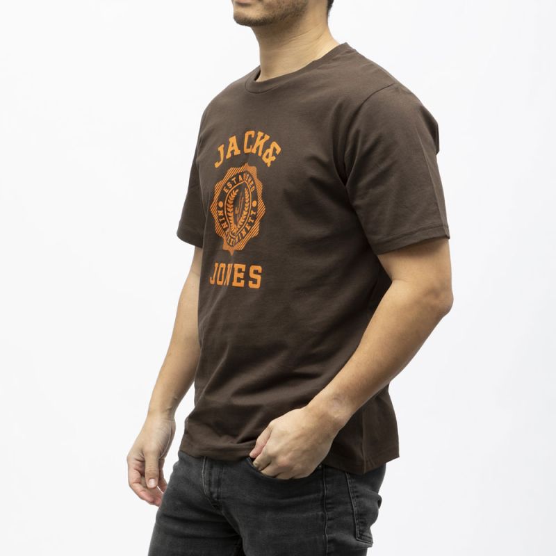 Tee shirt jwhvicto kombu green 12287700 4400 Homme JACK & JONES