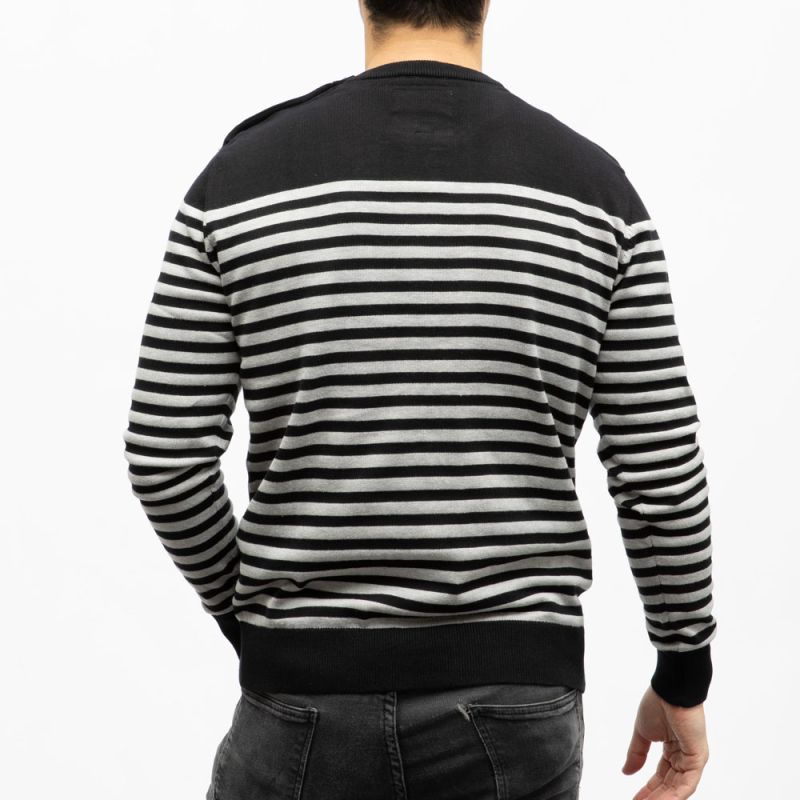 Pull marin classique 19465 Homme BILL TORNADE