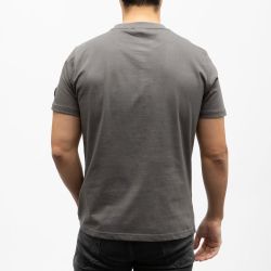 Tee shirt mc dark grey 14 monaco Homme HELVETICA