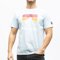 Tee shirt mc dark grey 14 monaco Homme HELVETICA