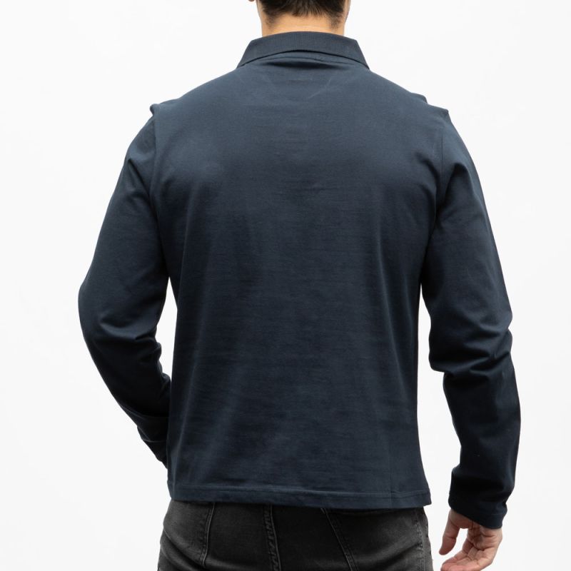 Polo ml kaki 15 gaia Homme HELVETICA