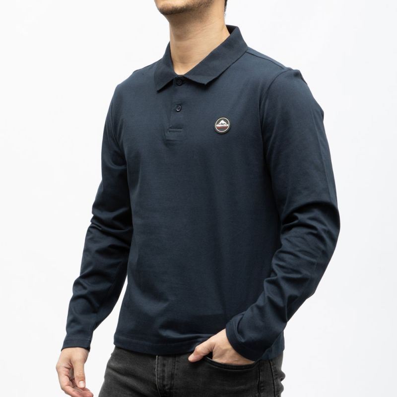 Polo ml kaki 15 gaia Homme HELVETICA