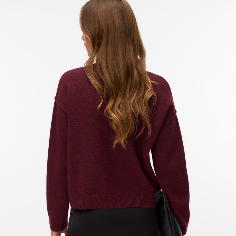 Pull vmbesti syrah 10331558 4355 Femme VERO MODA