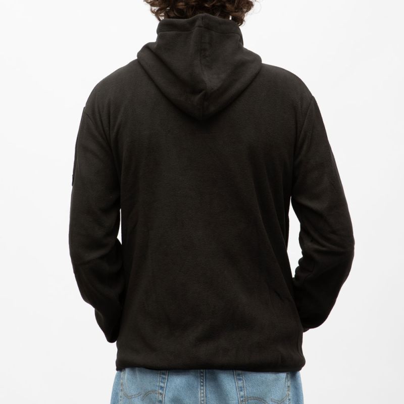 Gilet polaire a capuche jibrando Homme KAPORAL