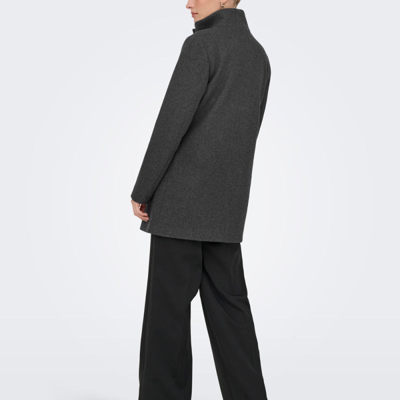 Manteau onlblake dark grey melange 15358884 4440 Femme ONLY