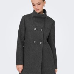 Manteau onlblake dark grey melange 15358884 4440 Femme ONLY