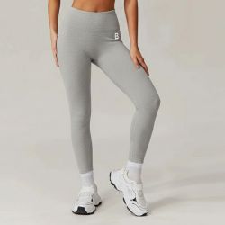 Legging taille haute double fine cote luce Femme BURTON OF LONDON