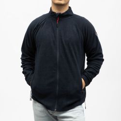 Polaire zippee black paul Homme PANAME BROTHERS