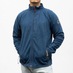 Polaire zippee black paul Homme PANAME BROTHERS