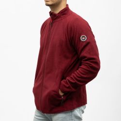 Polaire zippee black paul Homme PANAME BROTHERS