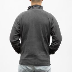 Polaire zippee black paul Homme PANAME BROTHERS