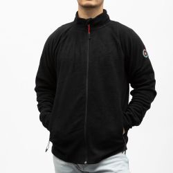 Polaire zippee black paul Homme PANAME BROTHERS