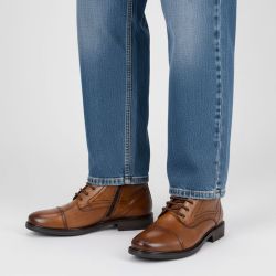 Bottines Henrycar à Lacets Wilex73 Cuir Homme PIERRE CARDIN