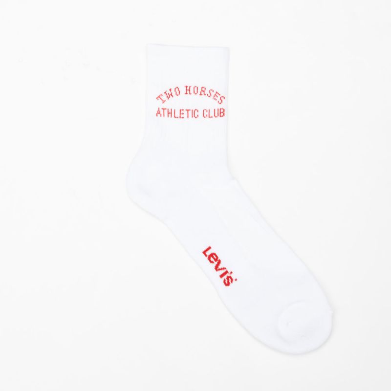 Lot 2 paires soquettes white combo saloon t39/46 701235805001803 Homme LEVI'S