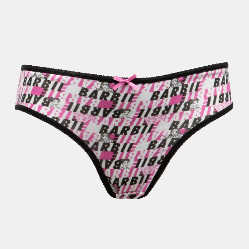 Lot de 5 culottes 4/10 ans ba1/43/scx5fx2 Enfant BARBIE