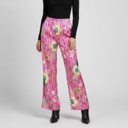 Pantalon mila imprimé animal et fleurs Femme HOLLY AND JOEY