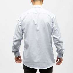 Bill00 chemise coton poly blanc - sergÉ Homme BILL TORNADE