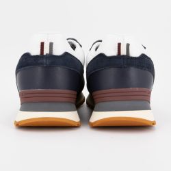 BASKET NAVY-WHITE-BURGUNDY TRAVIS MAIN 141 25AW T40/46