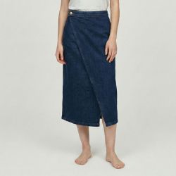 Jupe denim bleu azalai Femme LES TROPEZIENNES PAR M.BELARBI