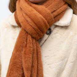 Echarpe 180x40 havane hadale Femme LES TROPEZIENNES PAR M.BELARBI