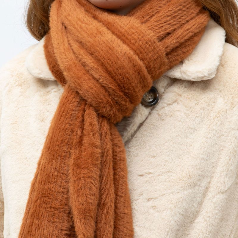 Echarpe 180x40 havane hadale Femme LES TROPEZIENNES PAR M.BELARBI