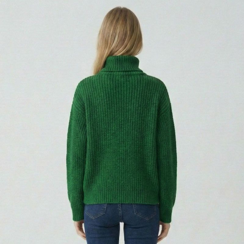 Pull col camionneur emeraude cluse Femme LES TROPEZIENNES PAR M.BELARBI