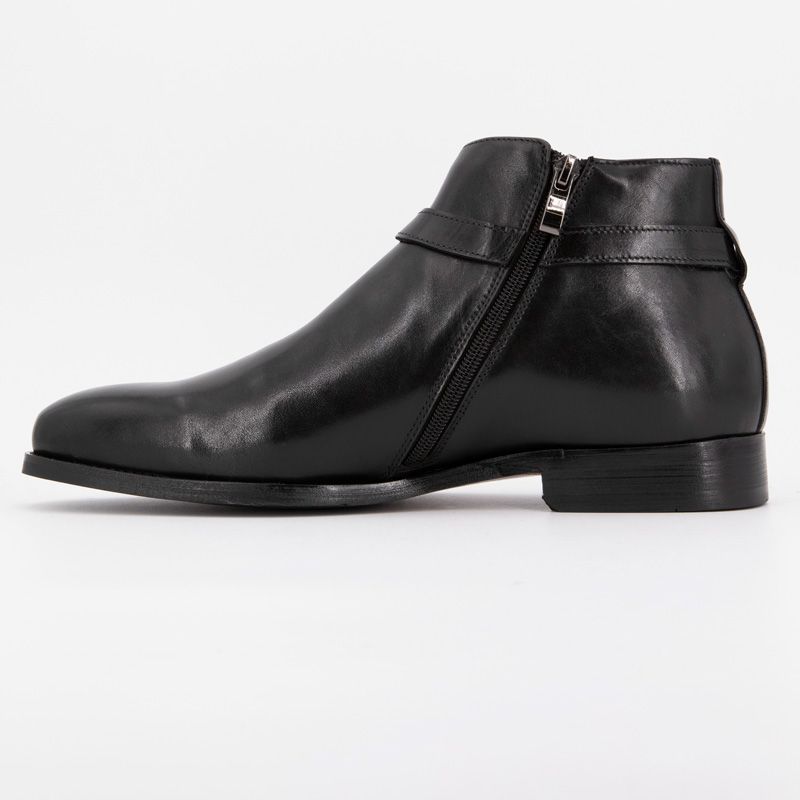 Bottine boucle prato t40/45 noir Homme BILL TORNADE