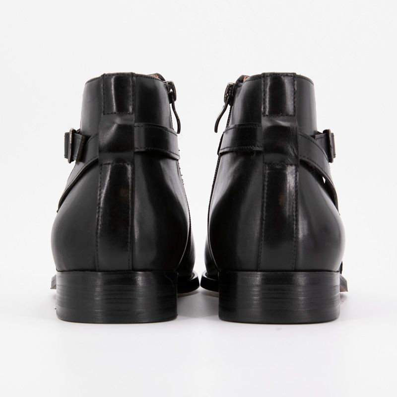 Bottine boucle prato t40/45 noir Homme BILL TORNADE