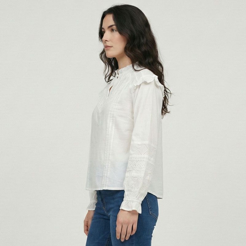 Blouse porcelaine cuesta Femme LES TROPEZIENNES PAR M.BELARBI