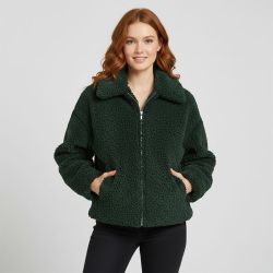 Veste fausse fourrure Cali col italienFemme ONLY