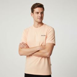 Tee shirt ekiel peach parfait imprimé tete de mort Homme JACK & JONES